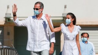 Don Felipe y doña Letizia a su llegada a Ibiza / Gtres