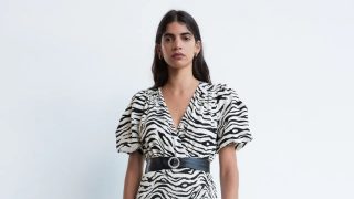 Zara: ¿Serpiente o cebra? Estos son los vestidos con el animal print de este otoño