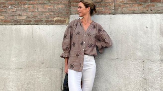 Zara: Amelia Bono llevar la blusa original y deseada