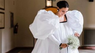 El polémico vestido de novia de Lorenzo Caprile que se hace viral en redes