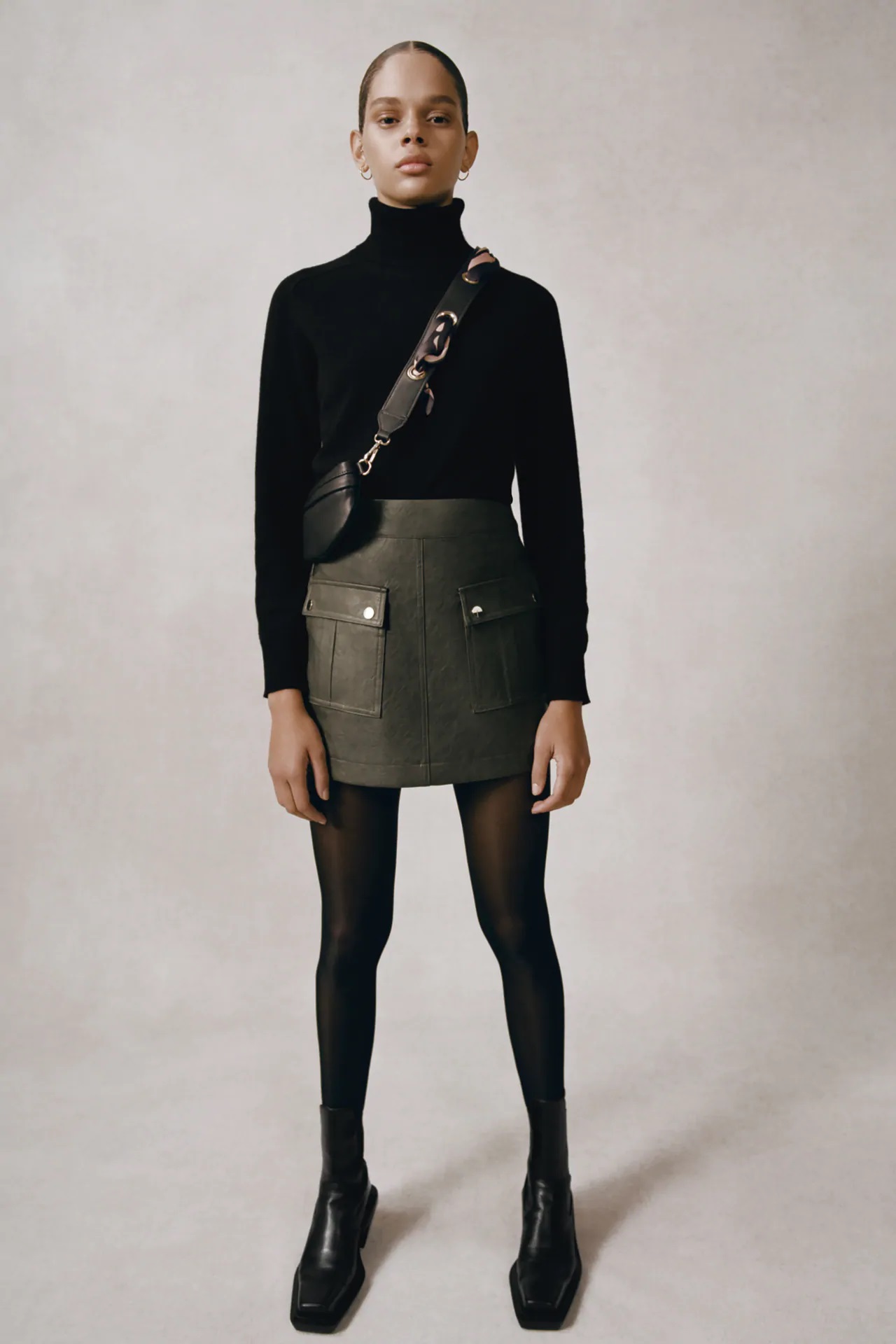 derivación mezcla Los invitados Zara tiene la falda pantalón de cuero más cómoda de este otoño-invierno |  Moda