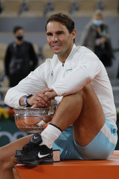 Rafael Nadal tras alzarse con la victoria en París en su 13º Roland Garros/Gtres