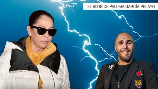 Isabel Pantoja y Kiko Rivera en un fotomontaje de Look / Gtres