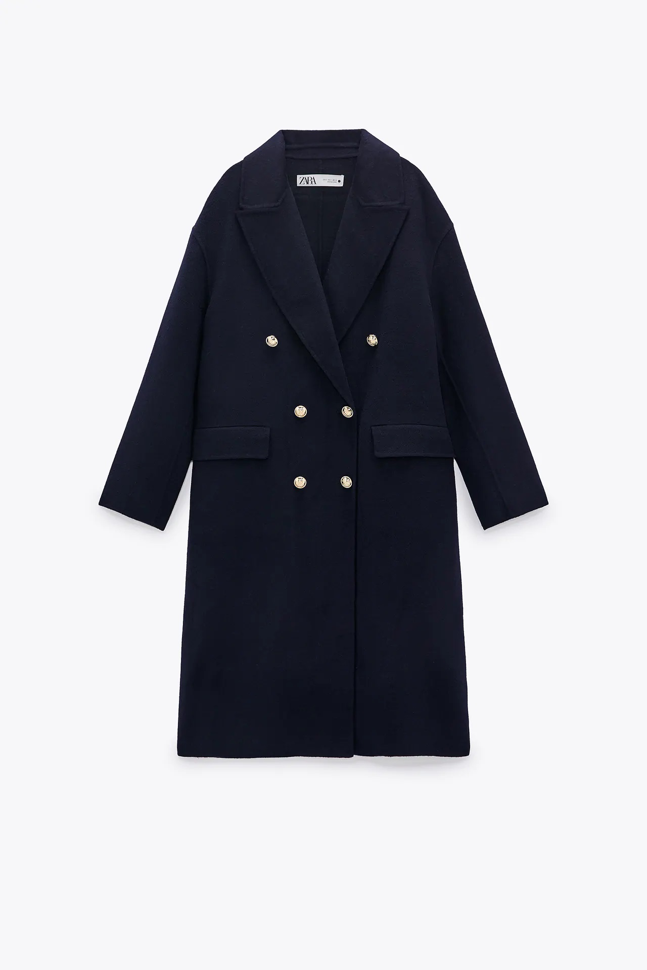 Zara: El gran chollo, un abrigo lana cruzado con un descuento del 50%