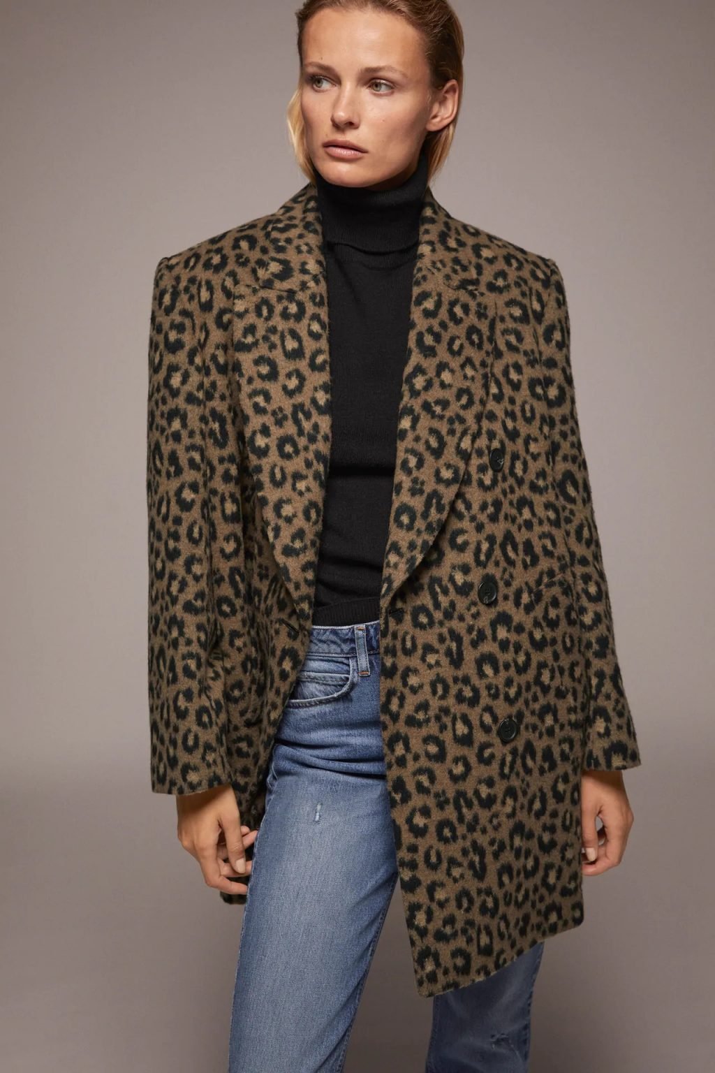 Zara Este es el abrigo de animal print definitivo para este invierno