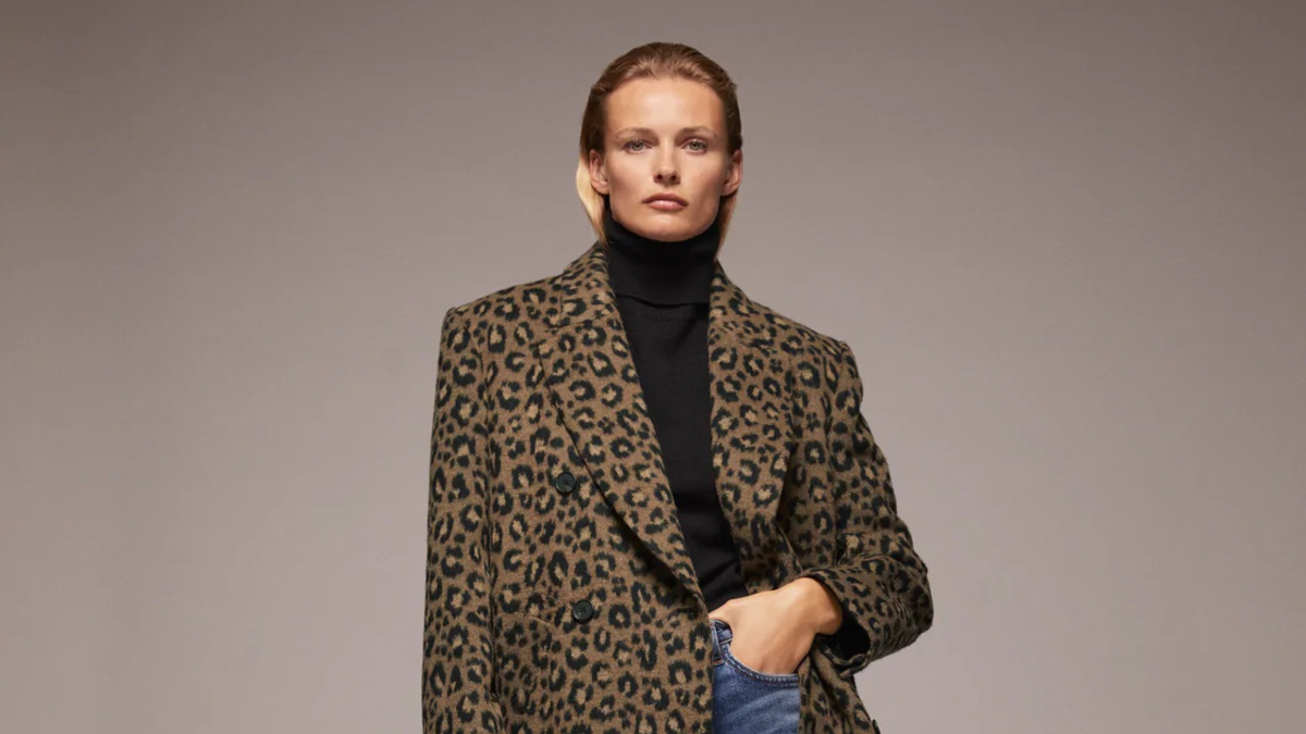 Zara: es el abrigo de animal print definitivo para este invierno