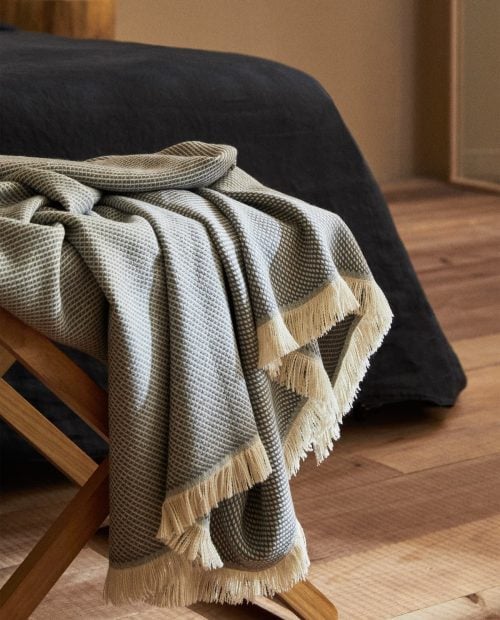 Zara Home Estas son las mantas para una tarde de sofá y película perfecta