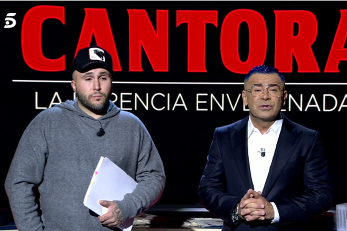 Kiko Rivera y Jorge Javier en el especial 'Cantora: herencia envenenada'/Telecinco