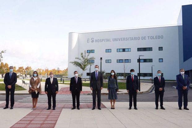 Don Felipe y doña Letizia han inaugurado el Hospital Universitario de Toledo en plena segunda ola/Casa de S.M. el Rey