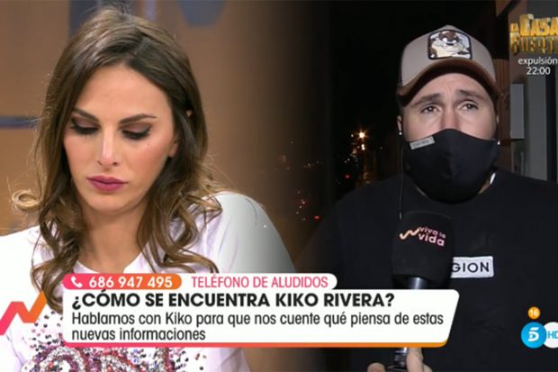 Kiko Rivera interviene en 'Viva la vida' tras ver a Irene Rosales llorar./Telecinco