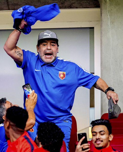 Diego Armando Maradona en una imagen de archivo./Gtres