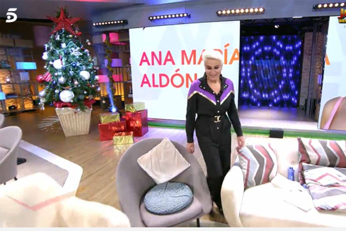 Ana María Aldón en 'Viva la vida'./Telecinco