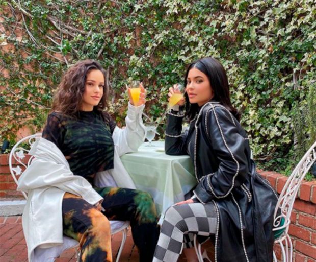 La amistad de Rosalía con las Kardashians se remonta al verano de 2018/@rosalia.vt