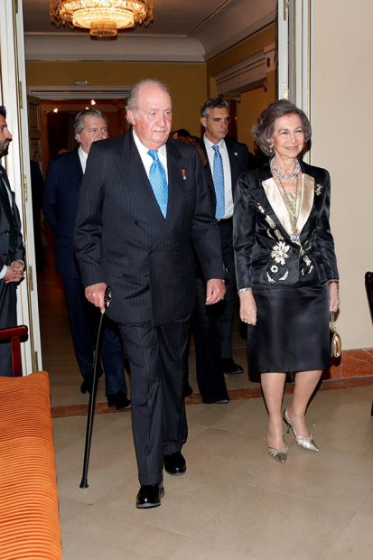 Don Juan Carlos y doña Sofía en una imagen de archivo./Gtres