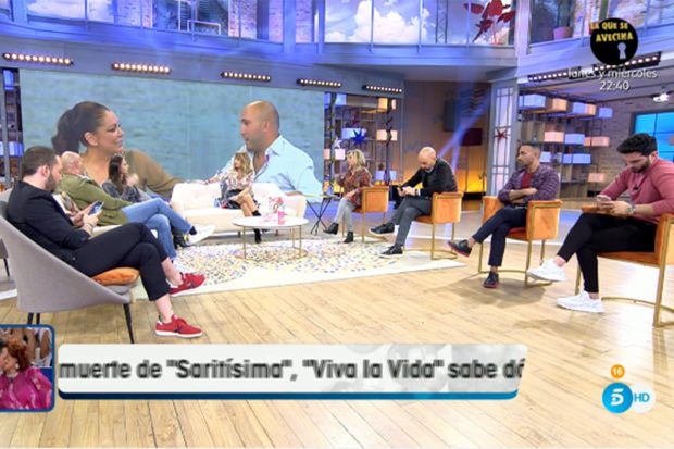 Irene Rosales en 'Viva la vida'./Telecinco