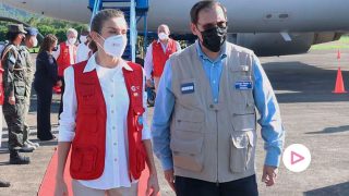 Letizia aterriza en Honduras/Gtres