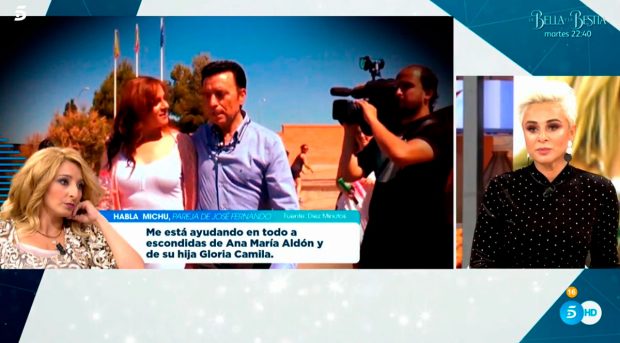 La mujer de Ortega Cano ha negado a Michu/Mediaset