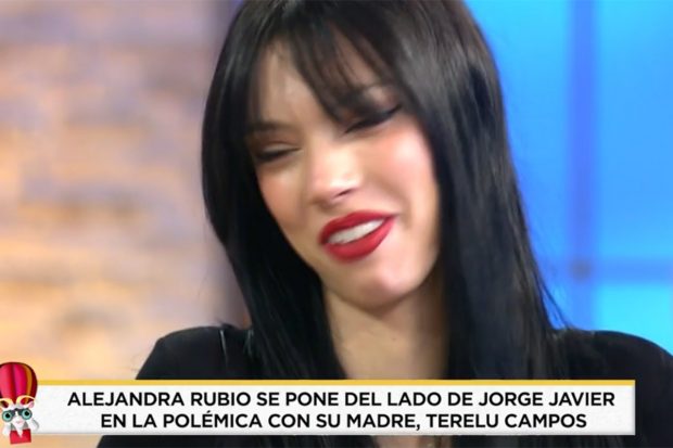 Alejandra Rubio se posiciona del lado de Jorge Javier Vázquez./'Socialité'