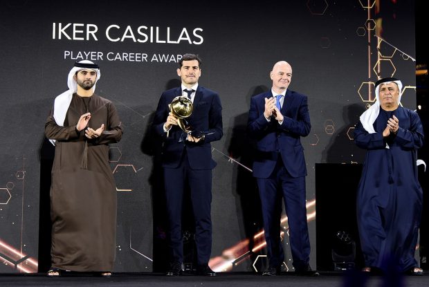 Iker Casillas, premiado por su trayectoria / Gtres