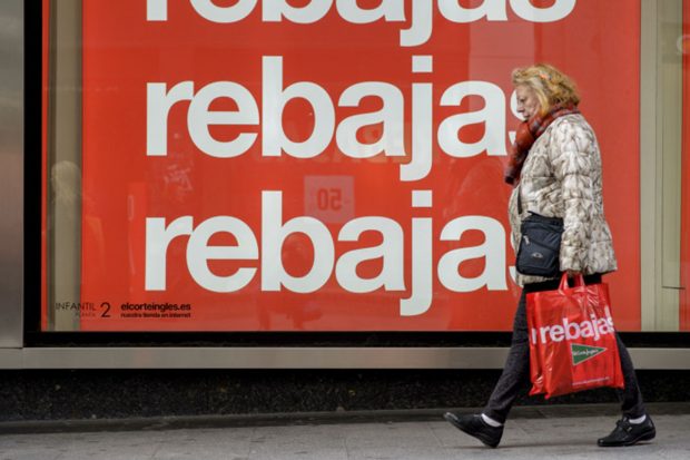 El Corte Inglés en rebajas./Gtres