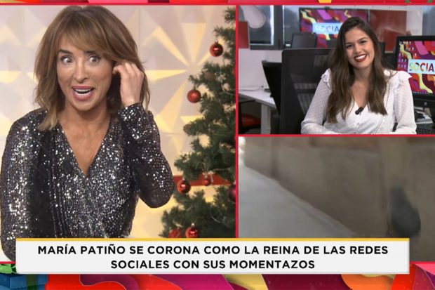 María Patiño en 'Socialité'./'Socialité'