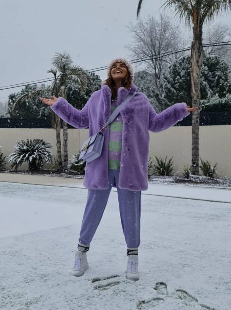 Paula Echevarría, en la nieve / Instagram