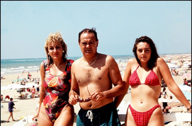 Pedro Carrasco, Rocío Carrasco y Raquel Mosquera, durante unas vacaciones / Gtres