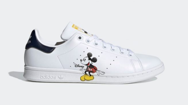 escocés Anillo duro Descriptivo Las Adidas Stan Smith de Mickey Mouse de 100 euros baten récords de ventas  | Moda