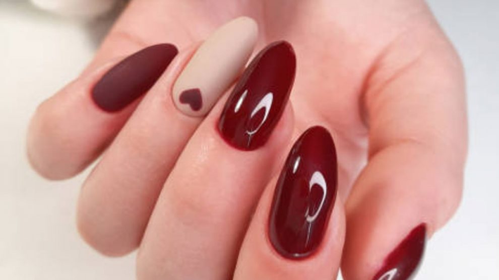10. Red and Pink Valentine's Day Nail Ideas - wide 11