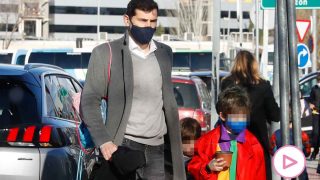 Iker Casillas ha ido a recoger a sus hijos al colegio / Gtres