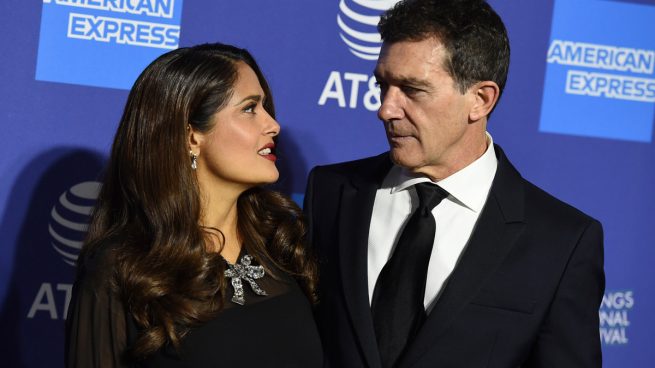 Salma Hayek y Antonio Banderas