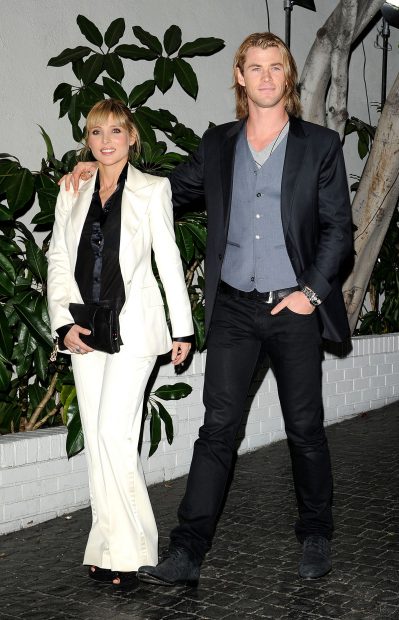 Elsa Pataky y Chris Hemsworth en una imagen de archivo./Gtres