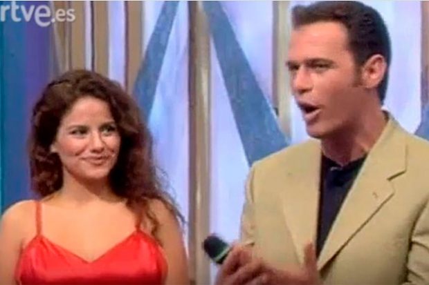 Carlos Lozano y Mónica Hoyos en 'El Precio Justo' / TVE