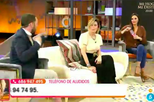 Irene Rosales en 'Viva la vida'./Telecinco