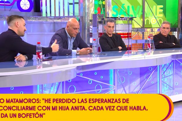 Kiko Matamoros pierde la esperanza de reonciliarse con su hija Anita./Telecinco