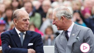 El duque de Edimburgo y el príncipe Carlos/Gtres