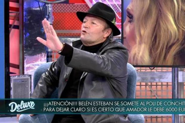 Amador Mohedano en 'Sábado Deluxe'./Telecinco
