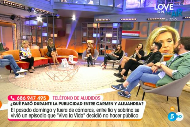 Colaboradores de 'Viva la vida'./Telecinco