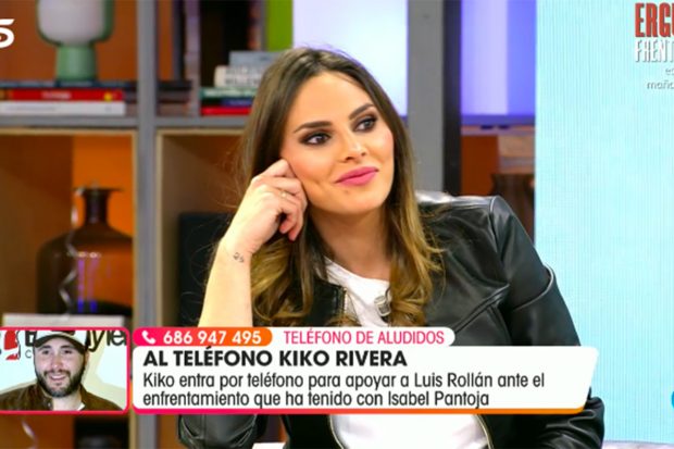Irene Rosales en 'Viva la Vida'./Telecinco