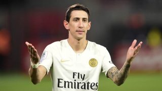 Ángel Di María, durante un encuentro con el Paris Saint Germain / Gtres