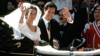 La infanta Elena y Jaime de Marichalar el día de su boda / Gtres