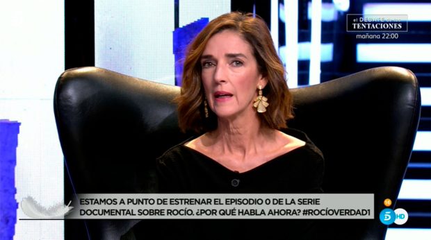 Paloma García-Pelayo considera que este documental va a significar "el renacer de Roció Carrasco" / Mediaset