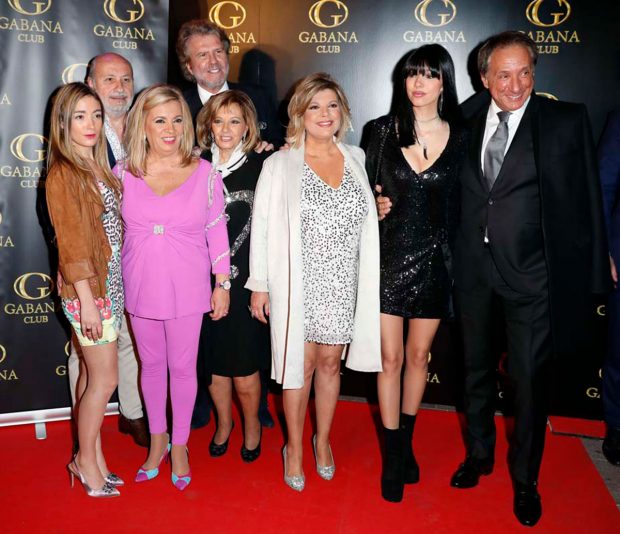 Alejandra Rubio, Terelu Campos, Alejandro Rubio, María Teresa Campos, Edmundo Arrocet, José Carlos Bernal, Carmen Borrego, Carmen Rosa Almoguera