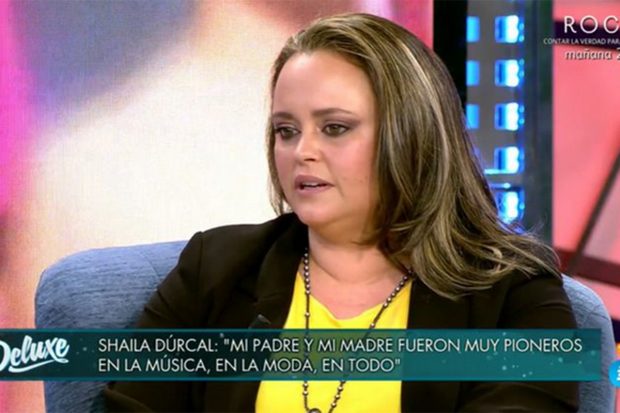 Shaila Dúrcal en 'Sábado Deluxe'./Telecinco