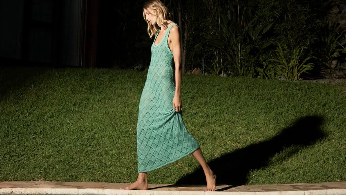 Zara: El de crochet verde que en ventas primavera