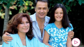 Rocío Jurado y Pedro Carrasco, junto a su hija Rocío / Gtres