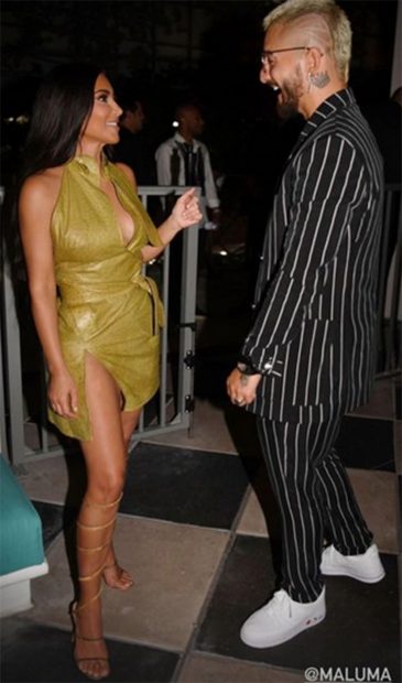 Maluma y Kim Kardashian han coincidido en otras ocasiones y mantienen una buena relación. Esta vez han estado juntos en Miami -Estados Unidos-/Instagram @kimkardashian