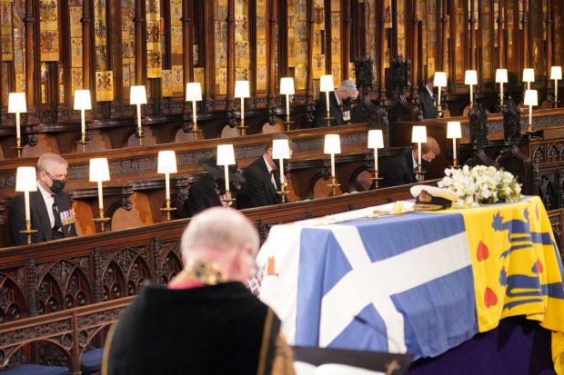 Funeral del duque de Edimburgo./Gtres