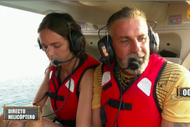 Carlos y Palito minutos antes de saber quien se convertiría en concursante de pleno derecho./Telecinco