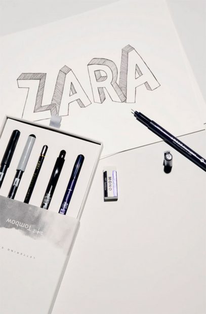 Rotuladores de la nueva sección de Zara./Zara